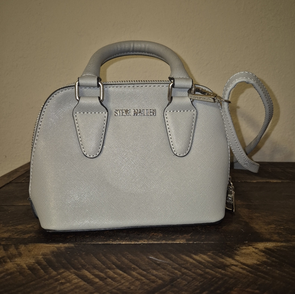 Steve Madden Light Gray Mini Bag NWOT